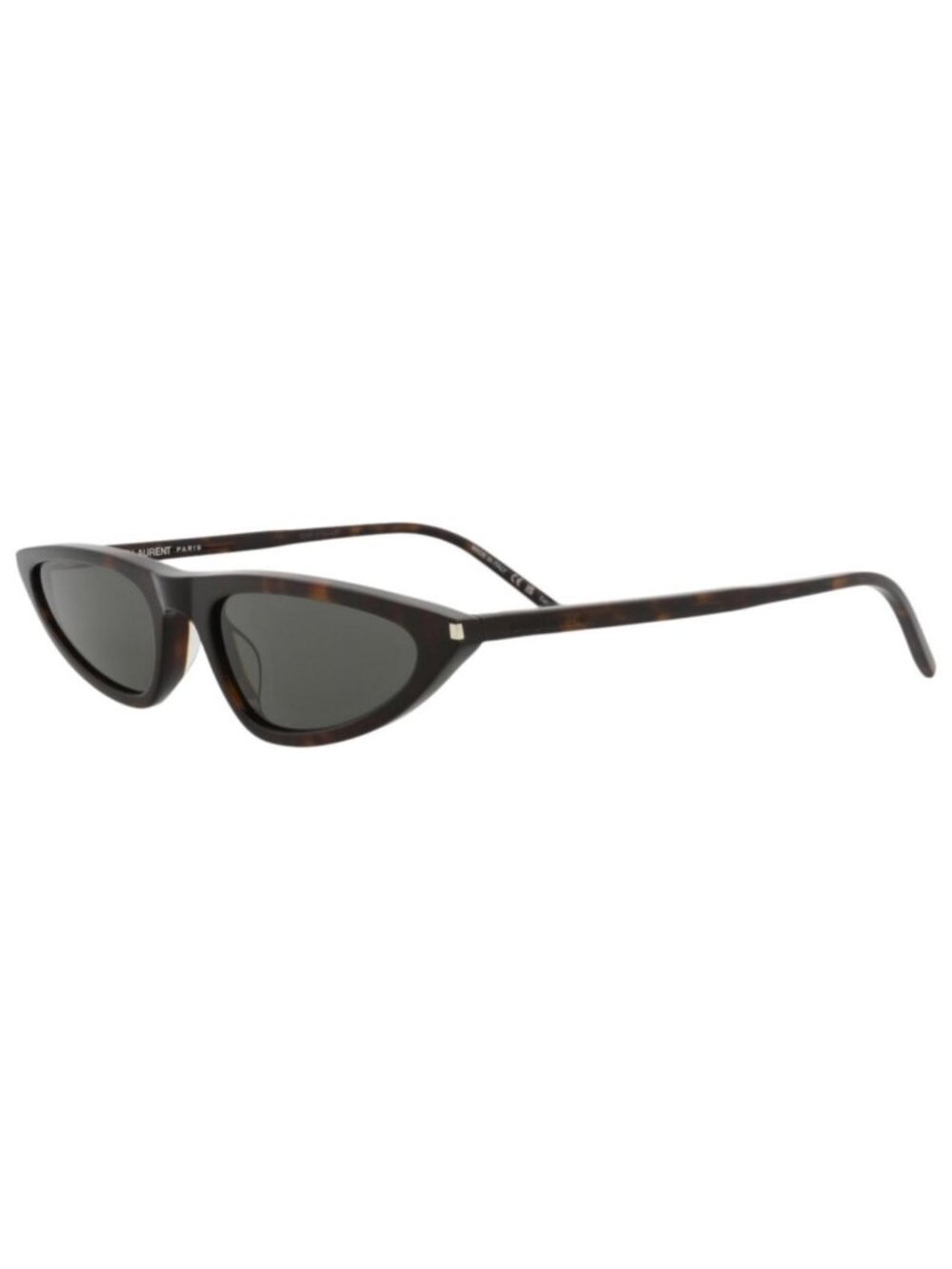 New Saint Laurent Womens Cat Eye Havana Havana Grey Fashion Designer Sunglasses